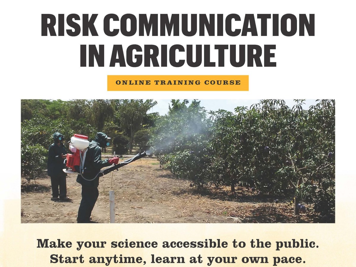 Risk Comms in&nbsp;Agriculture